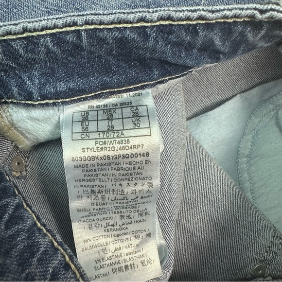 GUESS Women's Blue Denim Shorts - Picture 6 of 8